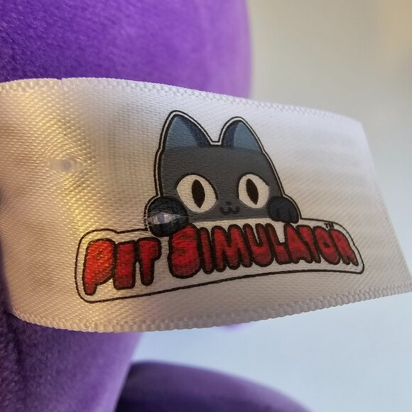 Pet Simulator Huge Pets Purple Dragon Plush Stuffed Animal NO CODE 11" Phatmojo - Picture 8 of 8